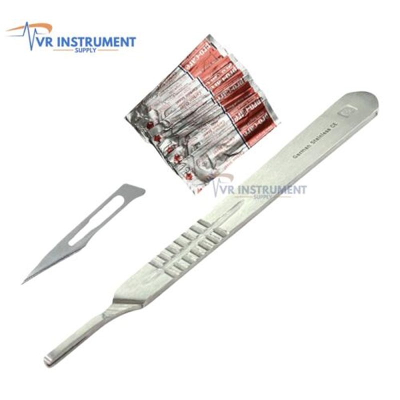 10 Scalpel Blade11 + Scalpel Handle3 SurgIcal Veterinary Dental Ent