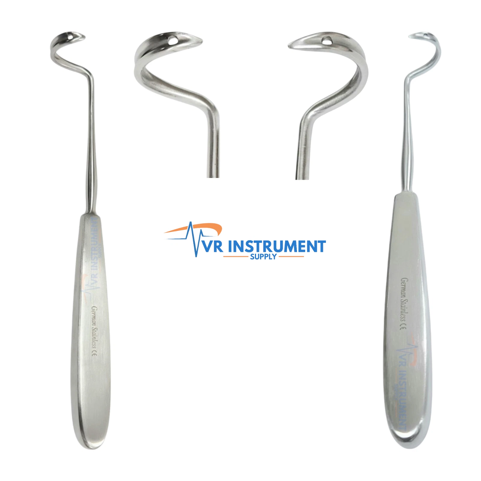 Deschamps Ligature Carriers Sharp Left & Right 8 Inch German Steel CE