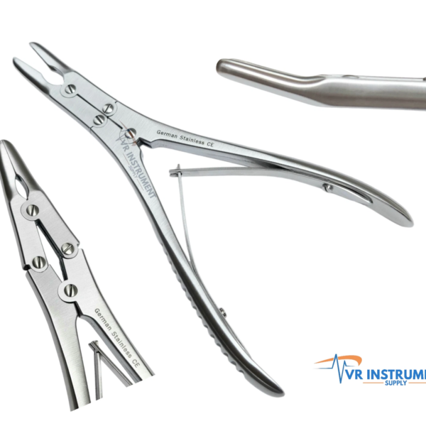 Ruskin Bone Rongeur Nibblers Curved Surgical Tools German Steel 7.5"