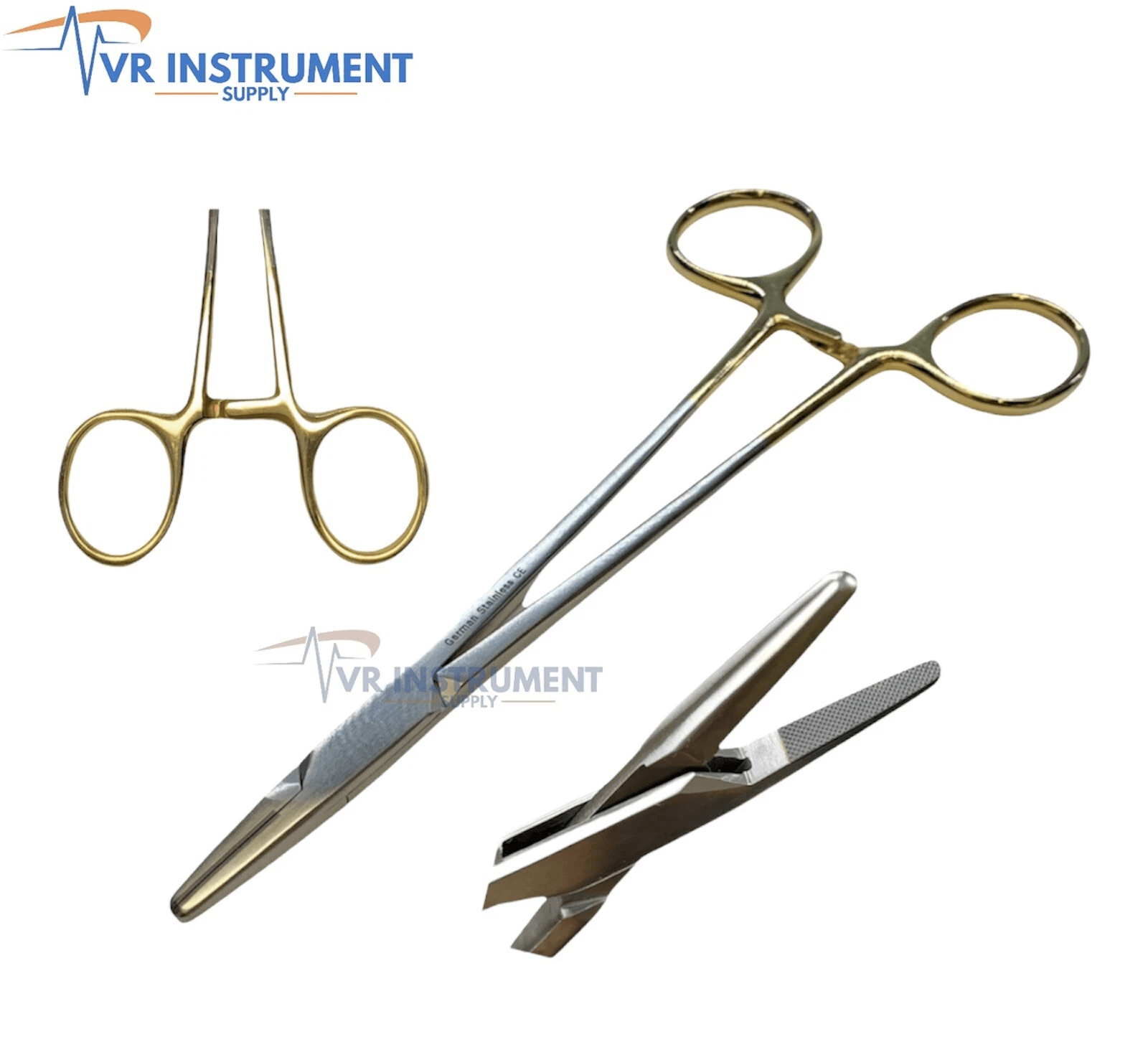 T/C German Mayo Hegar Needle Holder Driver Serrated Dental Surgical Tools 7"