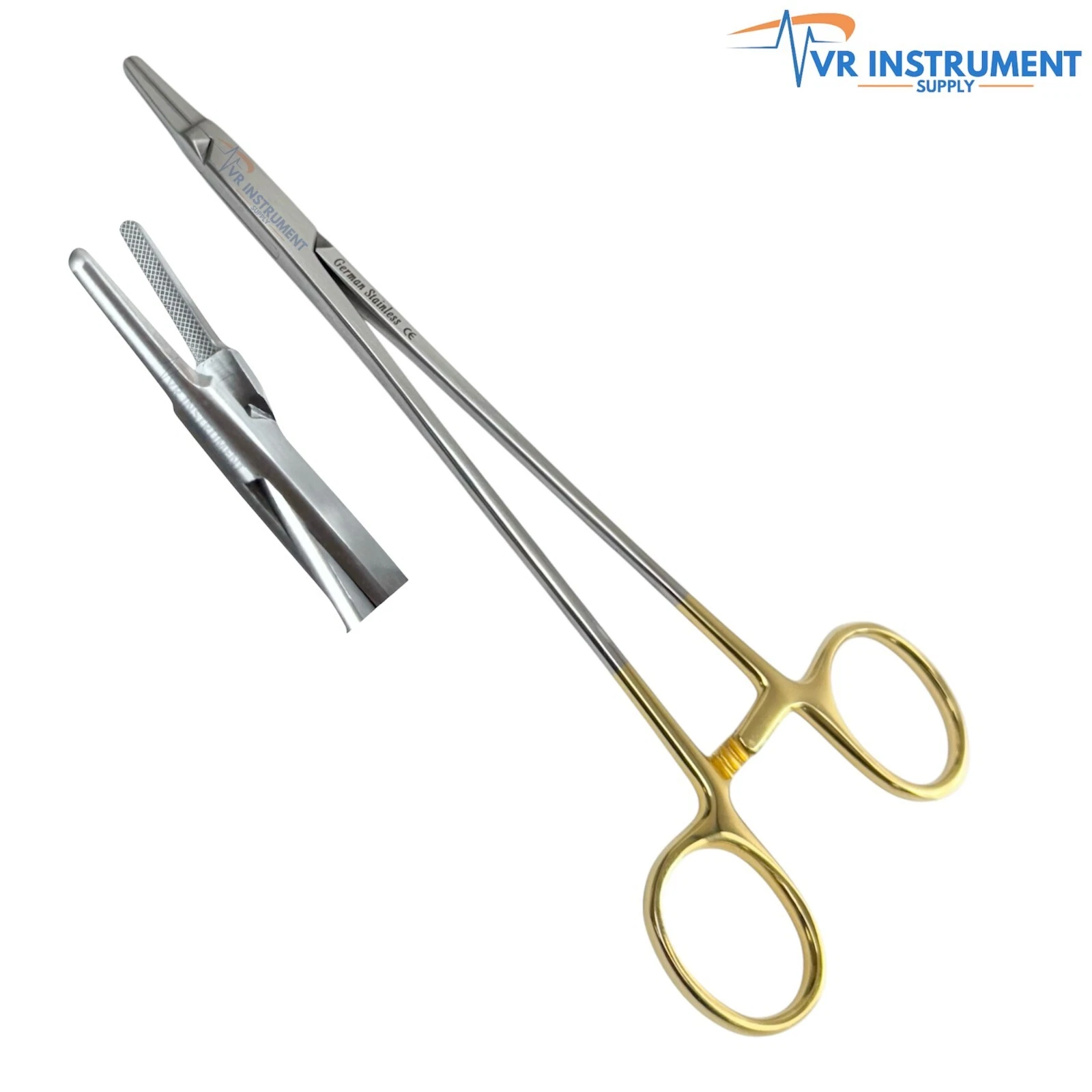 T/C German Ryder Needle Holder Dental Surgical Instruments Tools 7"
