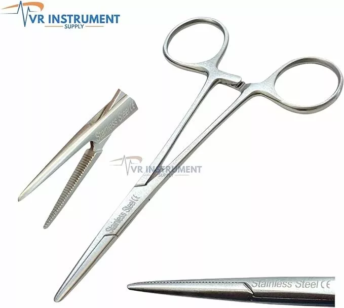 Mosquito Hemostat Forceps Straight 4" Stainless Steel Surgical Instrument Tools