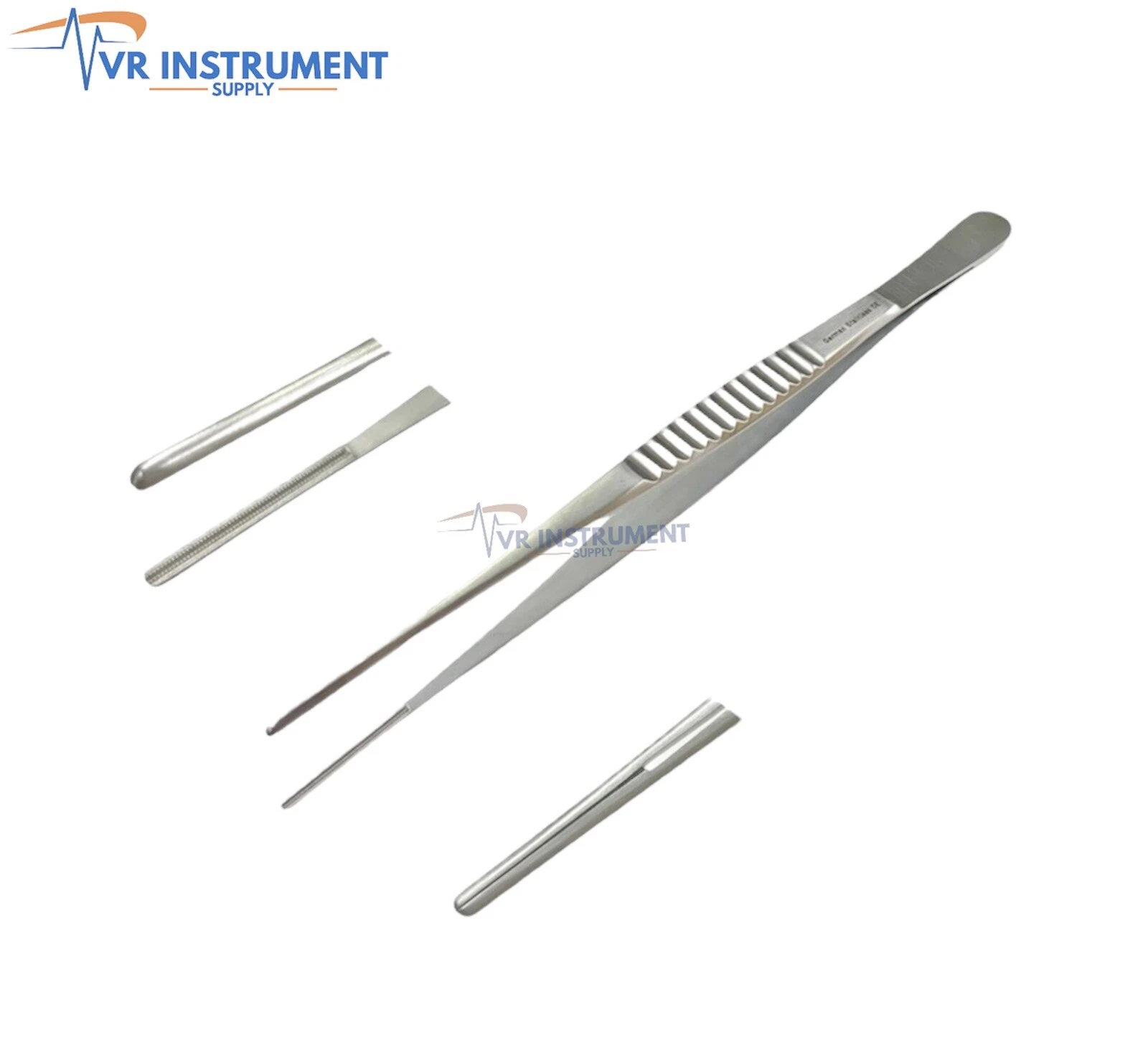 Debakey Vascular Tissue Thumb Forceps Atraumatic Tweezer Surgical 6"