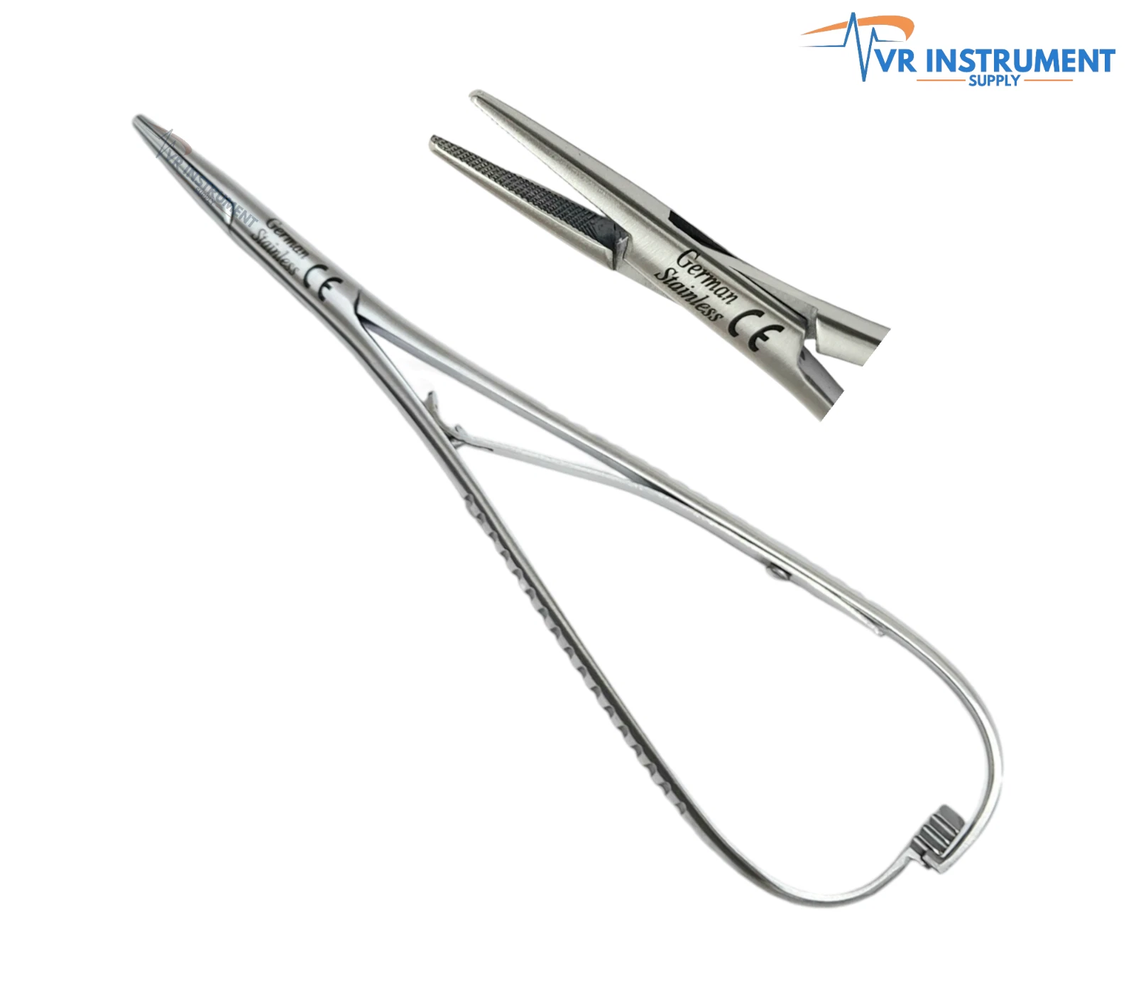 Mathieu Ligature Elastic Placing Plier 7" Needle Holder German Steel CE